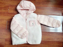 巴拉巴拉童装儿童羽绒服两件套男童女童宝宝冬装连帽外套 红白色调00361 140 充绒量52g 实拍图