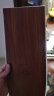 欧唛 木纹地板贴自粘加厚防水耐磨水泥地塑胶免胶PVC地板贴纸卧室家用 红檀木7片装(约1平米) 实拍图