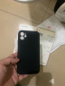 KEKLLE 适用苹果11液态硅胶手机壳  iPhone11保护套 新升级四边全包液态硅胶保护套防摔超薄软壳 黑色 实拍图
