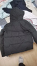安踏三层速暖羽绒丨短款四防羽绒服男冬季鸭绒保暖面包服外套 四防字母-基础黑7923-3 S /165 实拍图