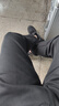 真维斯（JEANSWEST）运动卫裤男款2025秋冬新款男士宽松束脚加绒哈伦裤休闲裤子男秋款 668黑色(加绒款) 2XL 实拍图