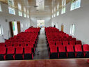 信京礼堂椅会议连排椅阶梯椅报告厅椅带写字板固定脚 实拍图