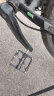 GUB 山地公路自行车脚踏板脚蹬子碳纤维材质单车轴承3培林铝合金防滑 GC071（钛轴+三培林）黑色 晒单实拍图