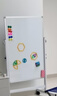 比比牛 60*90cm双面白板绿板带支架 可升降翻转家用白板架+绿色粉笔黑板 BBNV-L6090 实拍图