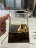 番易杯子/玻璃/公道杯A1val001:带过滤网不锈钢茶漏套装耐热茶海茶水 四方公道杯550ML 一个 实拍图