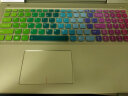 联想15.6键盘膜Y50 G50-70\/80 Z50 Z510 Y510P Y580 G500 彩虹渐变色 晒单实拍图