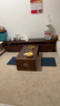 妙意轩 简易日式简约实木榻榻米桌电脑桌飘窗茶几国学桌地台茶几长桌 浅棕色90*50*35【配2坐垫+桌旗】 实拍图