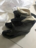 回力雨鞋女士款保暖时尚雨水鞋靴防水不易滑加绒加棉HL523粉点黑37码 实拍图