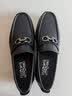Ferragamo菲拉格慕男士皮鞋商务皮鞋乐福鞋（厚底增高）671792 黑色 41.5 码（品牌7.5码） 实拍图