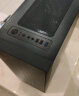 航嘉（Huntkey）GS400C黑色机箱（侧透/支持ATX/宽体游戏电脑机箱/支持长显卡/黑化背线/简洁拉丝面板） 实拍图