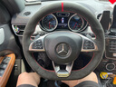 梵汐适用奔驰c260l方向盘套冬季e300/c200/glc/a200l手缝车内装饰用品 意大利Alcantara材质定制 实拍图