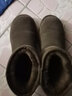 意尔康雪地靴女短筒棉鞋加绒女靴保暖面包鞋 26322W 咖啡 38  实拍图