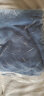 三五八五 军绿色毛巾被毛巾毯夏季毛毯单人空调毯被薄毯子 深蓝（800克） 150x200cm 实拍图
