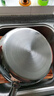 吉川(YOSHIKAWA)日本原装进口汤锅奶锅辅食锅不锈钢无涂层雪平锅 22cm 实拍图