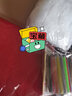 Aseblarm不织布手工diy材料包马卡龙彩色布织厚布料幼儿园手工无纺毛毡布 22色不织布材料包(15x15cm) 甄选套装 实拍图