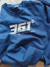 361°儿童卫衣25秋冬男女童3-14岁加绒保暖套头卫衣 蓝150 实拍图