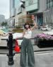 CROCS卡骆驰檀健次同款复古小鲸鱼洞洞鞋女鞋花园鞋|206302 白色-100(含智必星) 尺码偏小，选大一码 38 (240mm) 实拍图