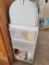 也雅（Yeya）宝宝收纳架塑料置物架推车卫生间婴儿抽屉式收纳盒柜儿童衣服收纳 实拍图