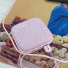 罗马仕（ROMOSS）Candy box迷你可爱布艺贴合快充充电宝10000毫安时移动电源 适用于苹果华为小米粉色 实拍图