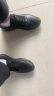 老人头（LAORENTOU）男鞋头层牛皮男单鞋防滑运动鞋男士休闲皮鞋 A90147 黑镂空 43  晒单实拍图