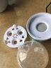 领锐（lingrui）蒸蛋器迷你宿舍煮蛋器自动断电煮鸡蛋器小型多功能全自动低功率3个蛋小容量早餐神器 蓝色 实拍图