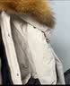 雪中飞羽绒服男士冬季户外工装派克服可拆卸毛领时尚撞色加厚外套情侣款 实拍图