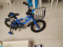 永久（FOREVER）儿童自行车男女童车小孩单车14寸脚踏车小学生宝宝平衡车蓝色 实拍图