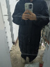 棉致中长款过膝棉服女新款宽松冬季爆款棉衣外套女面包服羽棉袄绒服 X8818黑色【高品质65】 L 120-140斤 实拍图