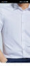 杉杉短袖衬衫男抗皱免烫衬衣商务弹力正装工装 白色（无口袋） 41  晒单实拍图