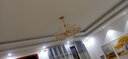 韵钰客厅吊灯欧式奢华大气水晶灯吸吊两用卧室餐厅复式楼吊灯具套餐 15头（三色调光）吸吊两用 实拍图