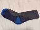 SMARTWOOL徒步轻量减震中筒袜户外美利奴羊毛袜运动袜登山袜1614 褐拼拉古纳蓝P31（新色） M（适合脚码38-41） 实拍图