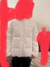 乔丹羽绒服女冬季保暖短款加厚外套女立领开衫户外休闲运动服上衣 实拍图