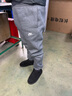 耐克（NIKE）男运动裤冬季加绒收腿针织休闲裤日常百搭BV2738-071 调炭灰色 M 实拍图