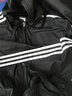 阿迪达斯 （adidas）外套男装 25夏季新款户外运动服防风透气梭织立领休闲夹克男 黑色/防风/立领 2XL 实拍图