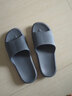 俞兆林（YUZHAOLIN）男女室内软厚底浴室洗澡凉拖鞋 Y8115 深蓝 39-40  实拍图