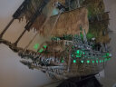 乐立方立体拼图3D黑珍珠号海盗船 模型拼装高难度成年成人减压 LED版·飞翔的荷兰人 晒单实拍图