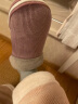 美瑞家秋冬季居家用男女情侣毛棉拖鞋包跟保暖加厚底防滑带跟月子带后跟 棕色 42/43(适合39-40脚) 晒单实拍图
