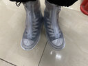德力普（Delipow） 防雨鞋套 男女加厚底防水防滑鞋套便携式雨具雨靴套非一次性 加厚底雨鞋【白色】XL(适合41-42码) 实拍图
