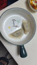 佩尔森可爱陶瓷带手柄泡面碗家用个人专用餐具水果沙拉碗汤碗手把碗 [一只装]6英寸手柄碗-恐龙 实拍图