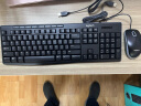 罗技（Logitech）MK200有线键鼠套装 有线键盘鼠标套装USB电脑笔记本办公键鼠 薄膜办公键盘带小键盘即插即用全尺寸 黑色 晒单实拍图