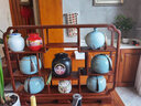 从简花梨木茶具博古架桌面收纳架置物架小号实木紫砂壶茶杯摆件展示架 正方形博古架大号：63*13*51cm 实拍图