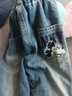 迪士尼（DISNEY）童装儿男童复古牛仔长裤挺括有型透气老爹裤子25春DB431ME26蓝160 实拍图