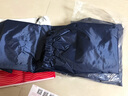 琴飞曼雨衣雨衣电动车摩托车男女户外徒步加大加厚成人分体雨衣雨裤外卖套装 藏青双层连帽 XXL 1件 实拍图