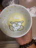 光峰 有古窑 日本进口 卡通吃饭碗甜品碗水果碗日式餐具可爱儿童餐盘 小猪 5.5英寸 1个 碗 晒单实拍图