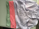 炙夏内裤女士中高腰提臀竹炭纤维大码莫代尔三角裤 3条(随机不同颜色) XL 120斤-150斤 晒单实拍图