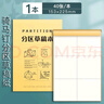 加厚分区草稿本小学生用草稿纸学生用初中生用数学演草高中初中生大学生笔记本本子空白可撕 A5【骑马钉/加厚】特价 1本装 实拍图