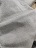 真维斯（Jeanswest）卫衣女春秋季新款外套女开衫连帽情侣男女装上衣服小个子休闲宽松 加绒 麻灰 纯色 S 实拍图