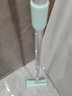 净得丽可伸缩粘毛器滚筒可撕式地毯16cm粘尘纸地板加长沾毛器拖把可拆卸 伸缩型【浅绿】共17卷+1手柄 实拍图