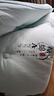 北极绒被子冬棉被大豆纤维冬被加厚10斤春秋被棉被子四季通用被芯空调被 蓝色 150*200cm(冬被约8斤) 实拍图