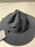 迪卡侬渔夫帽登山防晒夏季户外徒步遮阳帽防紫外线男女深黑灰L-2022181 晒单实拍图